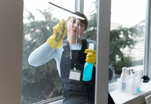 Nettoyage de vitres intérieures et extérieures à Albertacce